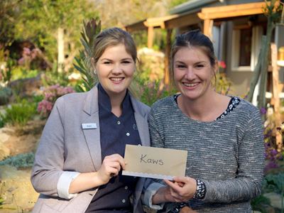 Knysna Gossip Girls meet for KAWS